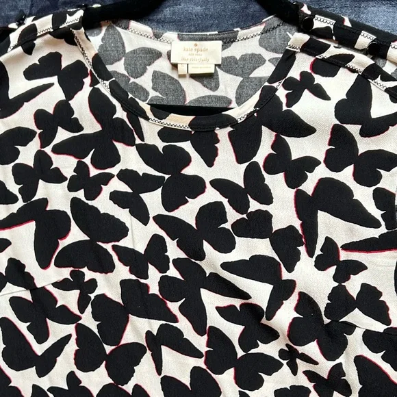 Kate Spade Butterfly Shell Blouse - Picture 2 of 2